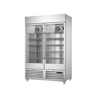 NSF 54 ins Meat Dry Aging Curing Cabinet Case C-54RGN
