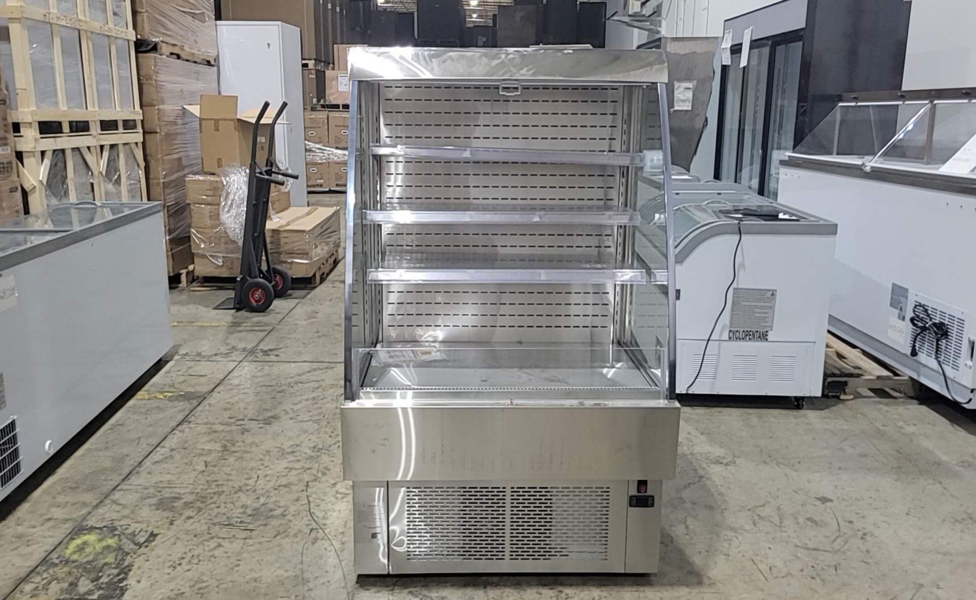 Clearance open air Merchandiser Grab Go refrigerator 104873C0518