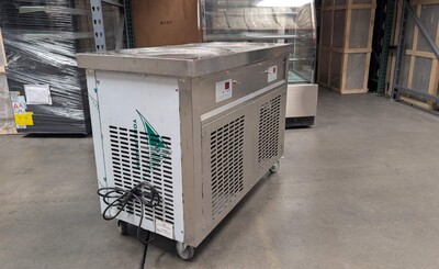 Clearance NSF two pan ice cream roll machine 104838L0518