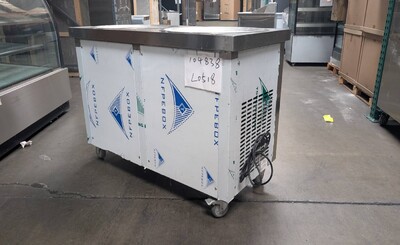 Clearance NSF two pan ice cream roll machine 104838L0518