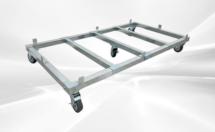 71*29.9 Inches Cooler Chest Freezer Base Wheels  MPB-1800