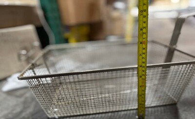 [Parts] HFRF-150B-K-NG Fryer Basket With Red Handle