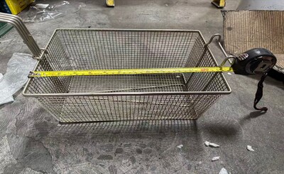 [Parts] HFRF-150B-K-NG Fryer Basket With Red Handle