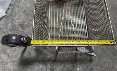 [Parts] HFRF-150B-K-NG Fryer Basket With Red Handle