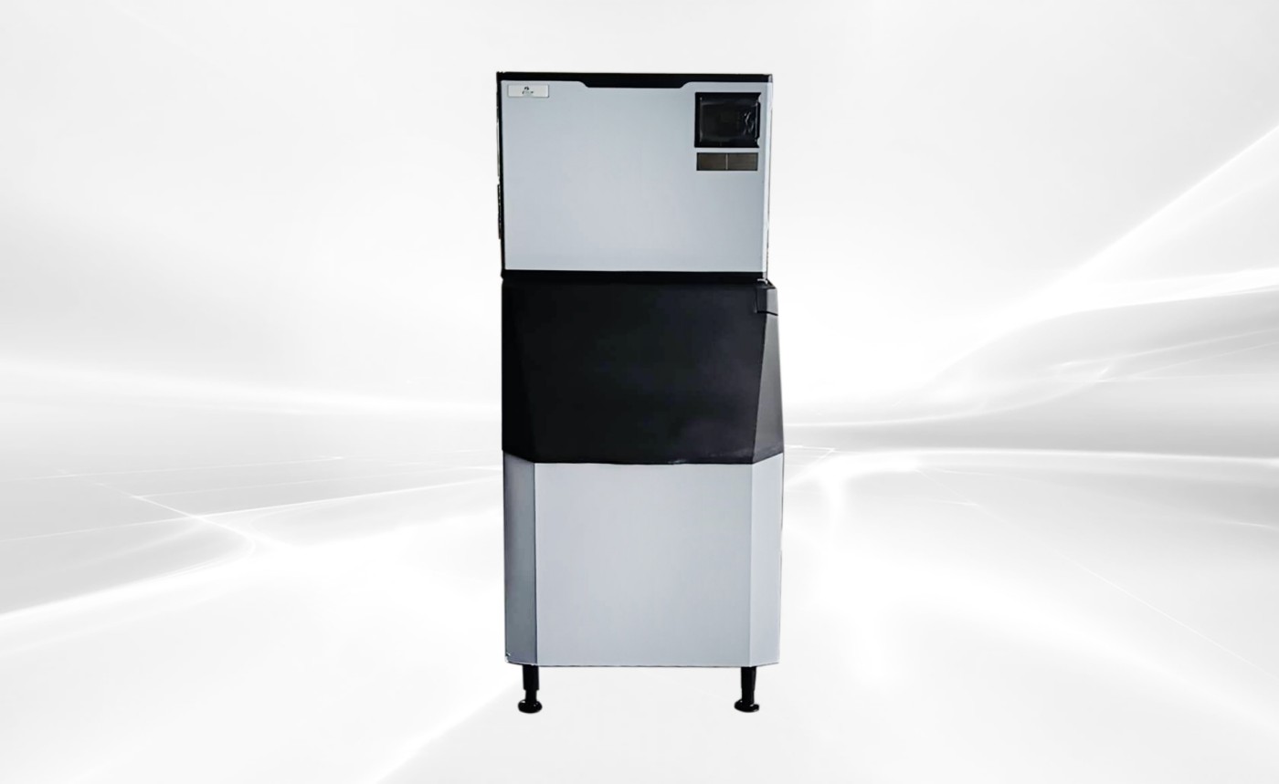 NSF 700 LBS Full Square Ice Maker Machine SK-729B+445 Bin