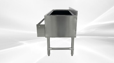 23 x 30 ins NSF Underbar Ice Bin 2 Bottle Holders CS-ICB-2330