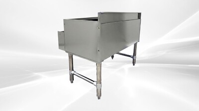 23 x 30 ins NSF Underbar Ice Bin 2 Bottle Holders CS-ICB-2330