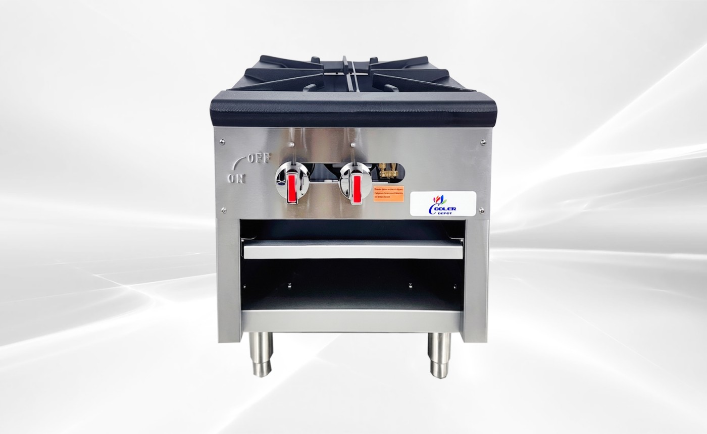NSF 18 inches Stock Pot Range 1 Burner 90000BTU HS-1-L