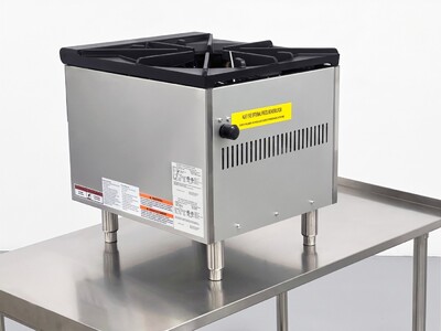 NSF 18 inches Stock Pot Range 1 Burner 90000BTU HS-1-L