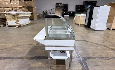 Clearance NSF 4 plate warmer steam and dry table 105259C0602