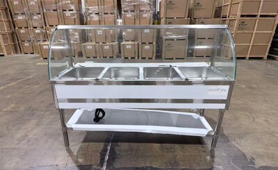 Clearance NSF 4 plate warmer steam and dry table 105259C0602