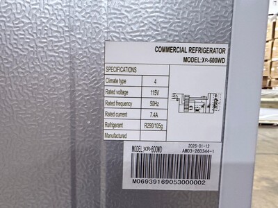 NSF Commercial Restaurant One Door Refrigerator XR-600WD