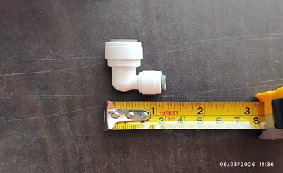 [Parts] Quick Connector For Water Purifier 90° Bend Pipe Adapte
