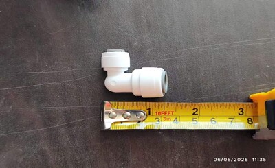 [Parts] Quick Connector For Water Purifier 90° Bend Pipe Adapte