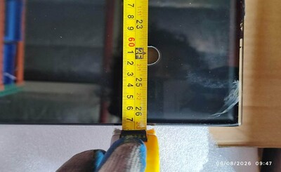 [Parts] CW-470R Bakery Refrigerator left Glass Door