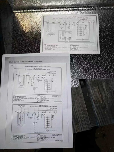 ETL 3HP walk in freezer condensing Refrigeration System HGZ300-1