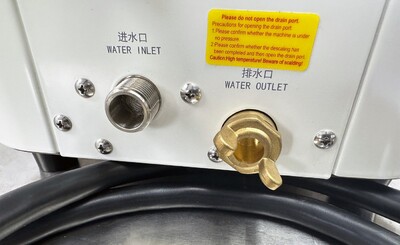 ETL Double Head Foaming Steamer Z2-10L