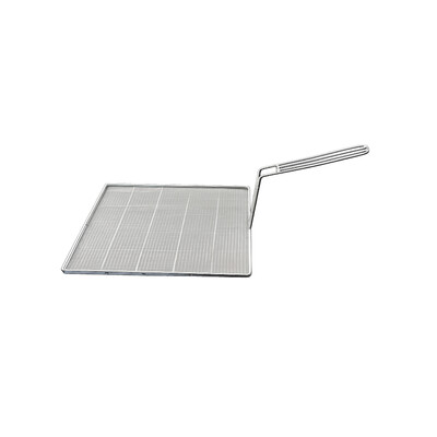 Stainless Steel Mesh Deep Fryer Screen With Handle14.5x11.6