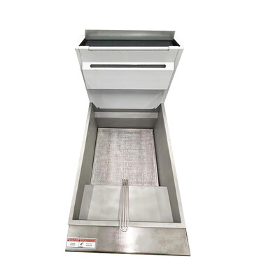 Stainless Steel Mesh Deep Fryer Screen With Handle14.5x11.6