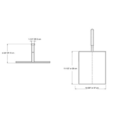 Stainless Steel Mesh Deep Fryer Screen With Handle14.5x11.6
