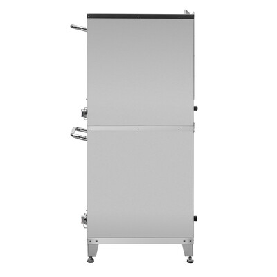 NSF Stacked Stainless Steel sides 24 Ins Gas Pizza Oven PO-19S