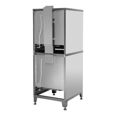NSF Stacked Stainless Steel sides 32 Ins Gas Pizza Oven PO-26S