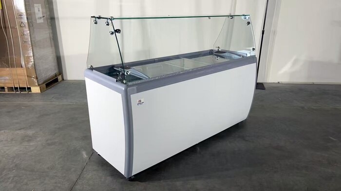 Clearance 71 ins Dipping Cabinet  With Flat Glass 21259H0612