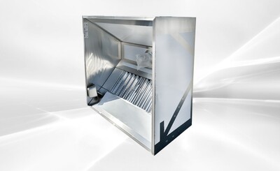NSF Only Restaurant Exhaust Hood Supply Air Inlet 4824EX-4AIR