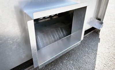 NSF Only Restaurant Exhaust Hood Supply Air Inlet 4824EX-4AIR