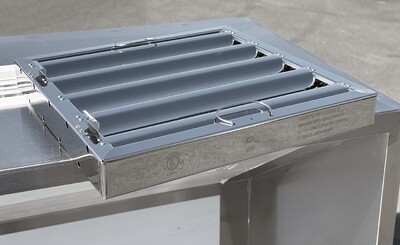 NSF Only Restaurant Exhaust Hood Supply Air Inlet 4824EX-4AIR
