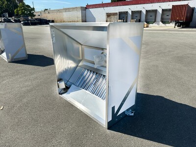 NSF Only Restaurant Exhaust Hood Supply Air Inlet 4824EX-4AIR