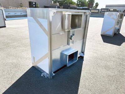 NSF Only Restaurant Exhaust Hood Supply Air Inlet 4824EX-4AIR