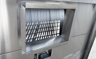 NSF Only Restaurant Exhaust Hood Supply Air Inlet 4824EX-5AIR