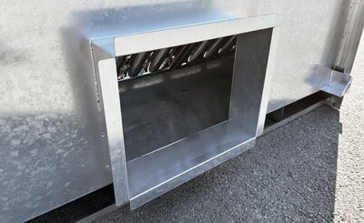 NSF Only Restaurant Exhaust Hood Supply Air Inlet 4824EX-5AIR