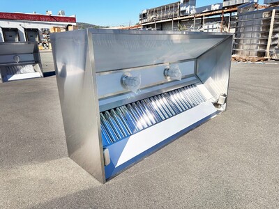 NSF Only Restaurant Exhaust Hood Supply Air Inlet 4824EX-8AIR