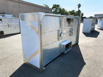 NSF Only Restaurant Exhaust Hood Supply Air Inlet 4824EX-8AIR
