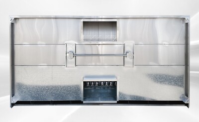 NSF Only Restaurant Exhaust Hood Supply Air Inlet 4824EX-9AIR