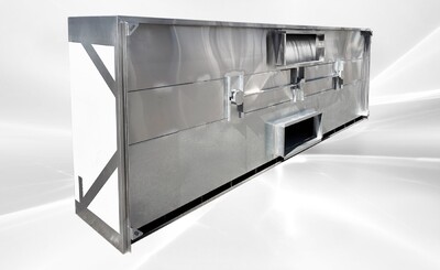 NSF Only Restaurant Exhaust Hood Supply Air Inlet 4824EX-12AIR