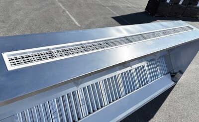 NSF Only Restaurant Exhaust Hood Supply Air Inlet 4824EX-12AIR
