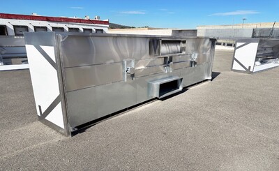 NSF Only Restaurant Exhaust Hood Supply Air Inlet 4824EX-12AIR