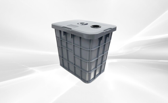 Polymer Grease Trap Tank Right-side Discharge Water ZCB-A-350R