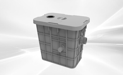 Polymer Grease Trap Tank Right-side Discharge Water ZCB-A-350R