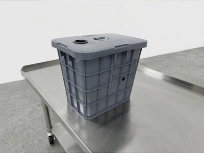 Polymer Grease Trap Tank Right-side Discharge Water ZCB-A-350R