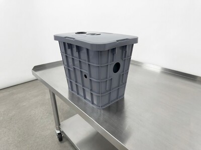 Polymer Grease Trap Tank Right-side Discharge Water ZCB-A-350R