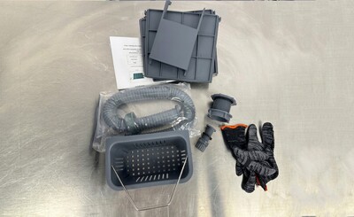Polymer Grease Trap Tank Left-side Discharge Water ZCB-A-350L