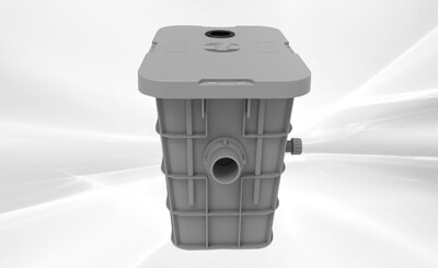 Polymer Grease Trap Tank Left-side Discharge Water ZCB-A-350L