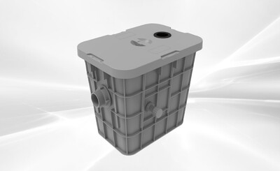 Polymer Grease Trap Tank Left-side Discharge Water ZCB-A-350L
