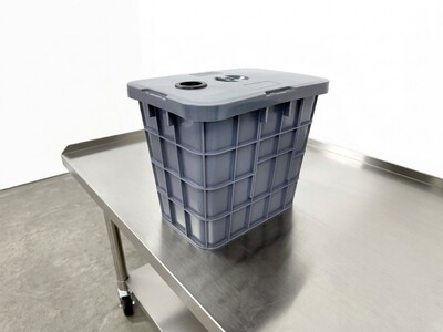 Polymer Grease Trap Tank Left-side Discharge Water ZCB-A-350L