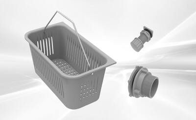 Polymer Grease Trap Tank Right-side Discharge Water ZCB-A-450R