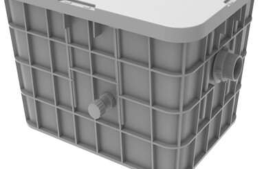 Polymer Grease Trap Tank Left-side Discharge Water ZCB-A-450L